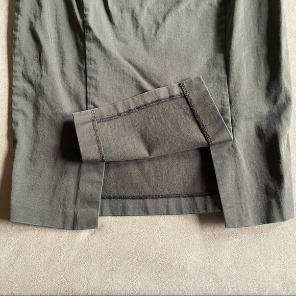 Sisley Pencil Skirt - Olive Green, Size 0 - Picture 6 of 6